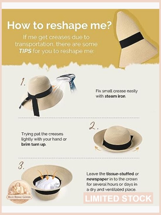 Women\'s Foldable Sun Hat with UPF 50+ Chin Strap Beach Travel
